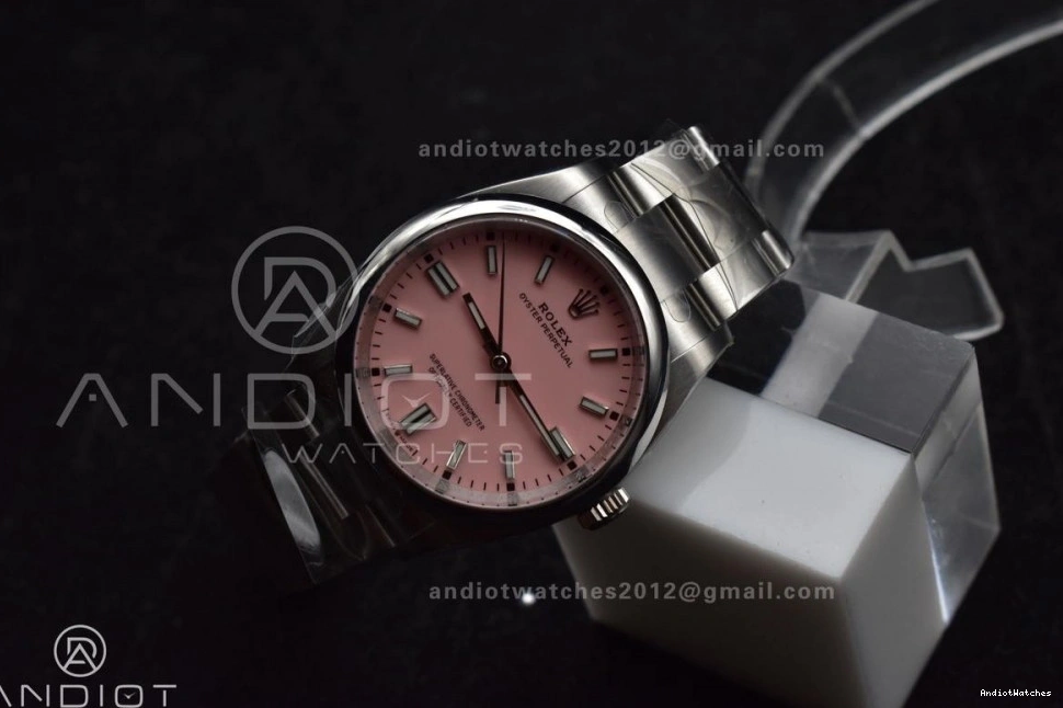 Dial 964 VR Oyster 904L 126000 Clean Pink Perpetual 36mm Steel AllSeason Edition Best 1:1 0206